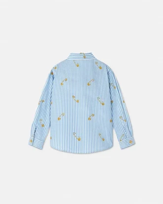 Pinstripe Pin Kids Shirt