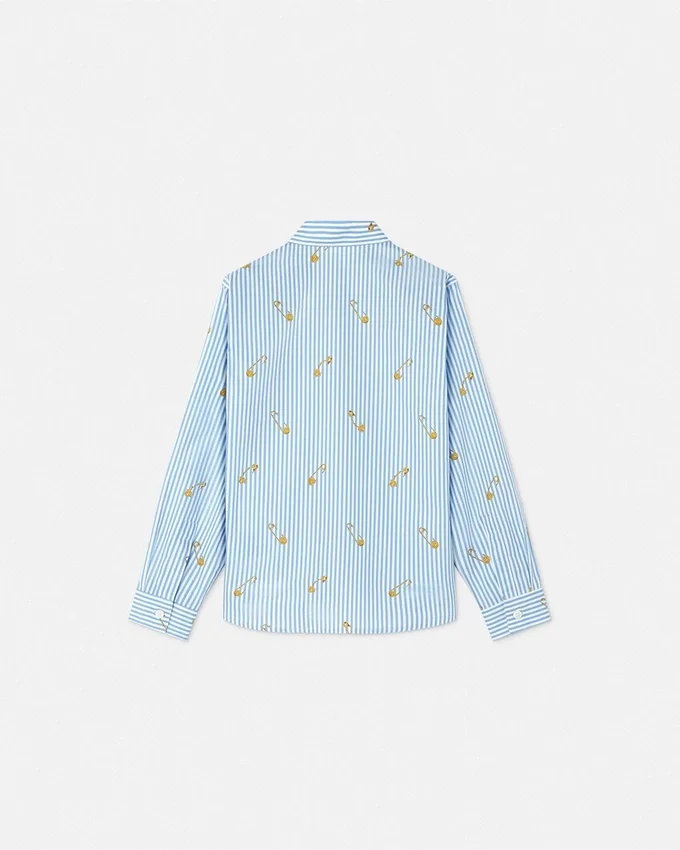 Pinstripe Pin Kids Shirt Pinstripe Pin Kids Shirt