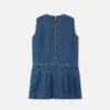 Pleated Denim Kids Dress Pleated Denim Kids Dress