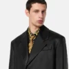 Plongé Leather Single-Breasted Coat Plongé Leather Single-Breasted Coat