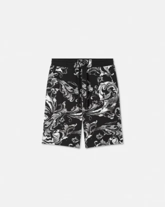 Porcelain Barocco Bermuda Shorts
