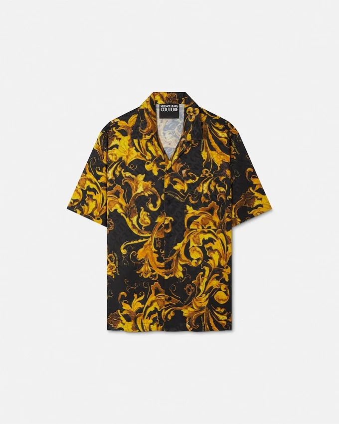 Porcelain Barocco Logomania Shirt Porcelain Barocco Logomania Shirt
