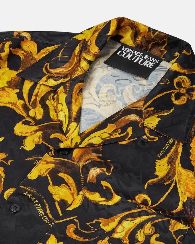 Porcelain Barocco Logomania Shirt Porcelain Barocco Logomania Shirt