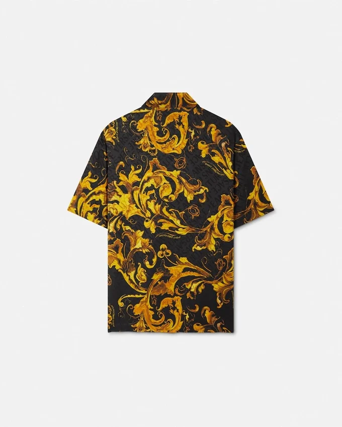 Porcelain Barocco Logomania Shirt Porcelain Barocco Logomania Shirt