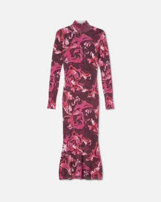 Porcelain Barocco Long dress