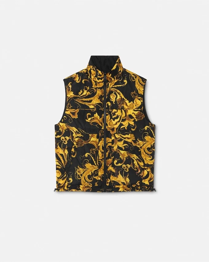 Porcelain Barocco Reversible Vest Porcelain Barocco Reversible Vest