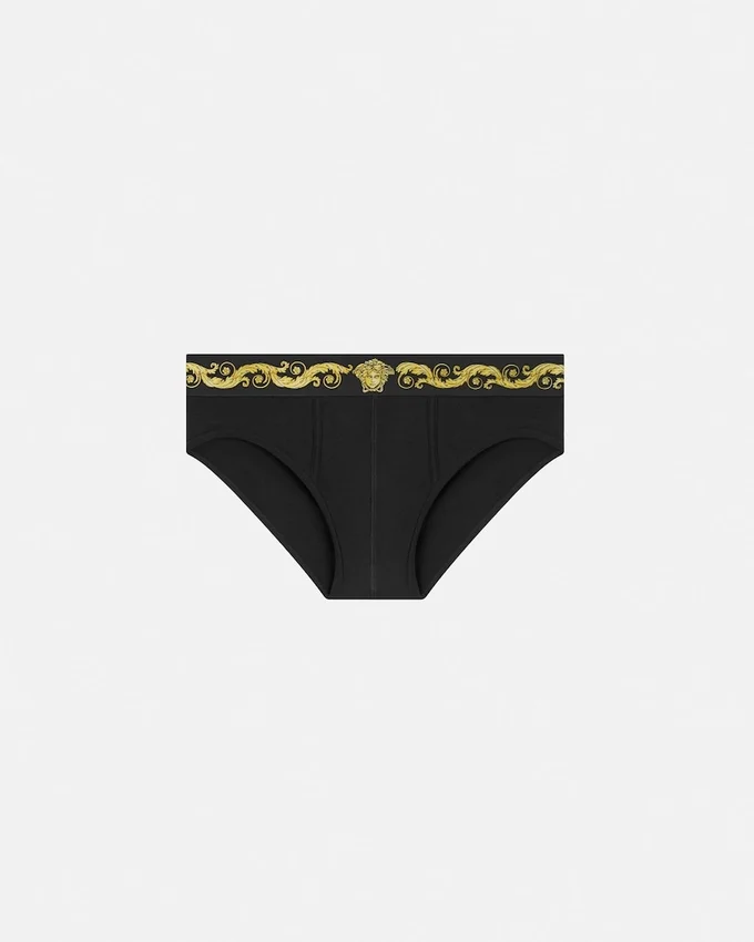 Printed Cotton-Jersey Briefs Printed Cotton-Jersey Briefs