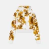 Printed Cotton-Jersey Crop Hoodie Printed Cotton-Jersey Crop Hoodie