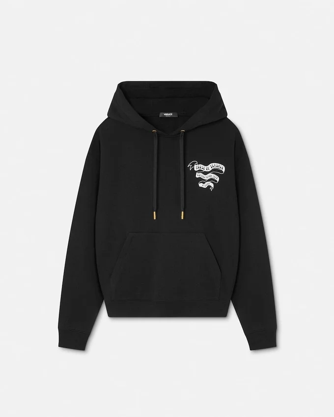 Printed Cotton-Jersey Hoodie Printed Cotton-Jersey Hoodie