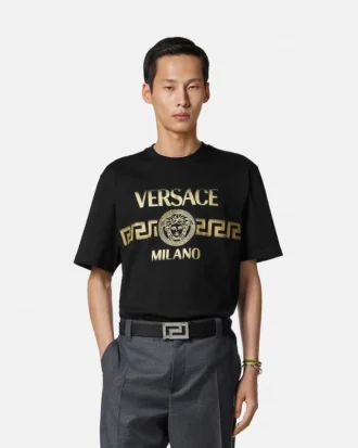 Printed Cotton-Jersey Regular T-Shirt