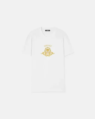 Printed Cotton-Jersey Slim T-Shirt