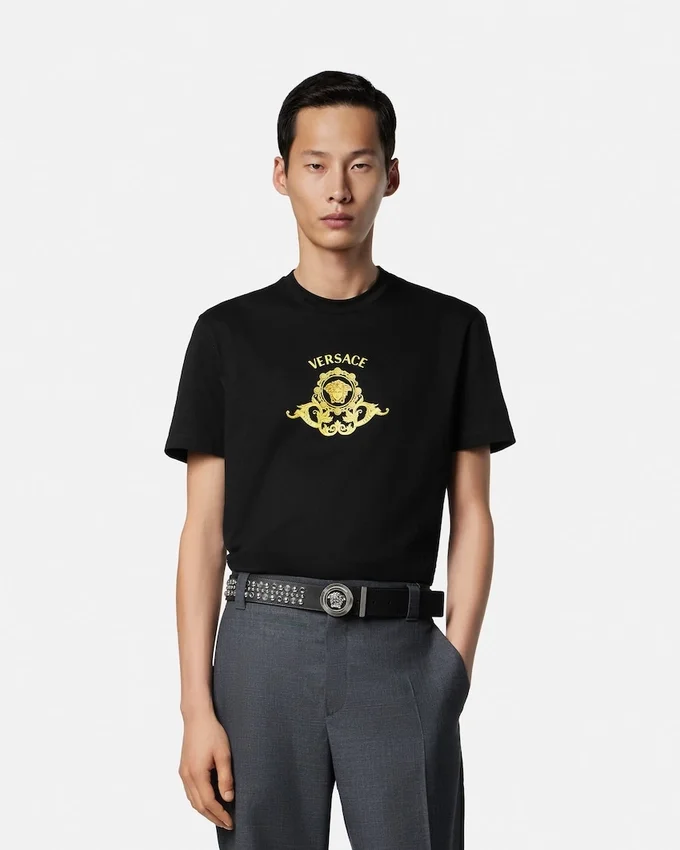 Printed Cotton-Jersey Slim T-Shirt Printed Cotton-Jersey Slim T-Shirt