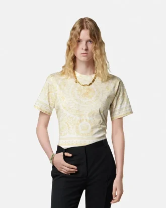 Printed Cotton-Jersey T-Shirt