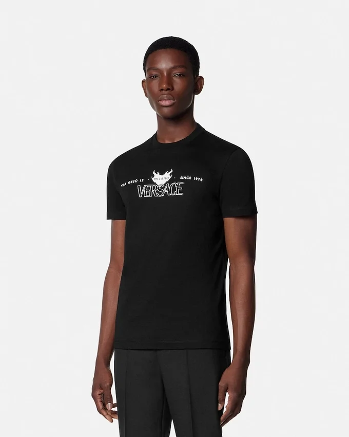 Printed Cotton-Jersey T-Shirt Printed Cotton-Jersey T-Shirt