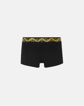 Printed Cotton-Jersey Trunks