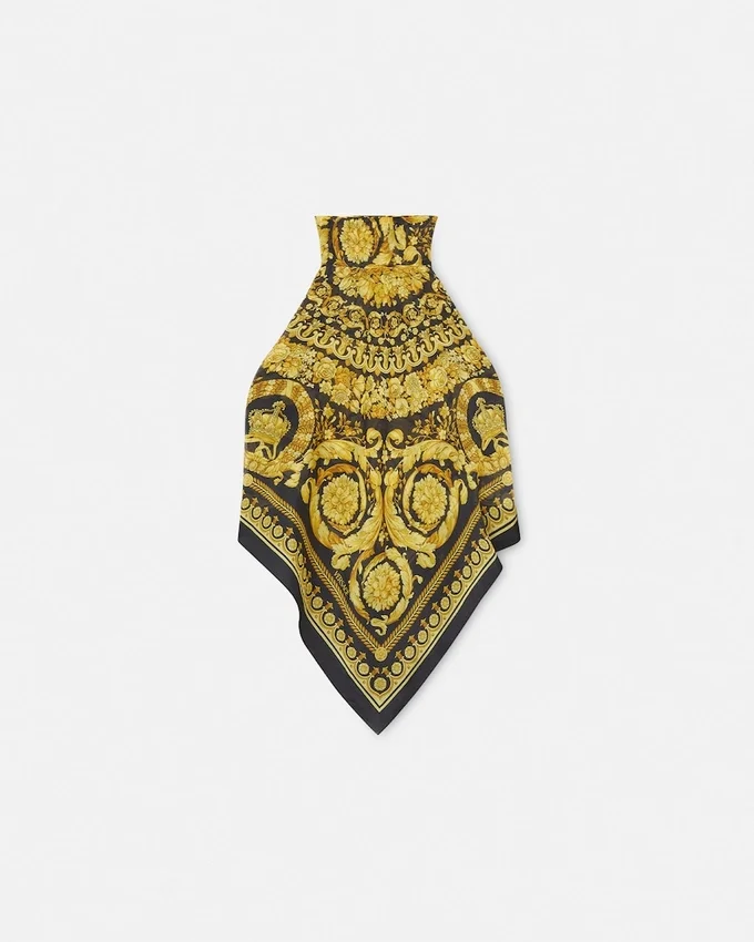Printed Cover-Up Foulard Top Printed Cover-Up Foulard Top
