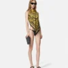 Printed Cover-Up Foulard Top Printed Cover-Up Foulard Top