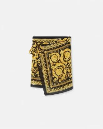 Printed Cover-Up Skirt