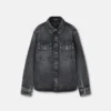 Printed-Foulard Denim Overshirt Printed-Foulard Denim Overshirt