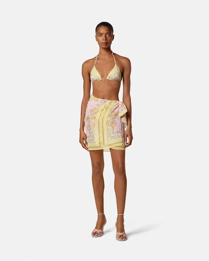 Printed Foulard Skirt Printed Foulard Skirt