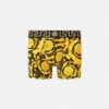 Printed Jacquard Cotton-Jersey Long Trunks Printed Jacquard Cotton-Jersey Long Trunks