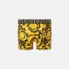 Printed Jacquard Cotton-Jersey Long Trunks Printed Jacquard Cotton-Jersey Long Trunks