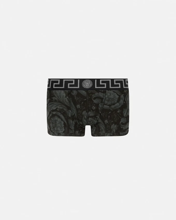 Printed Jacquard Cotton-Jersey Trunks Printed Jacquard Cotton-Jersey Trunks