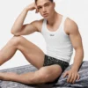 Printed Jacquard Cotton-Jersey Trunks Printed Jacquard Cotton-Jersey Trunks