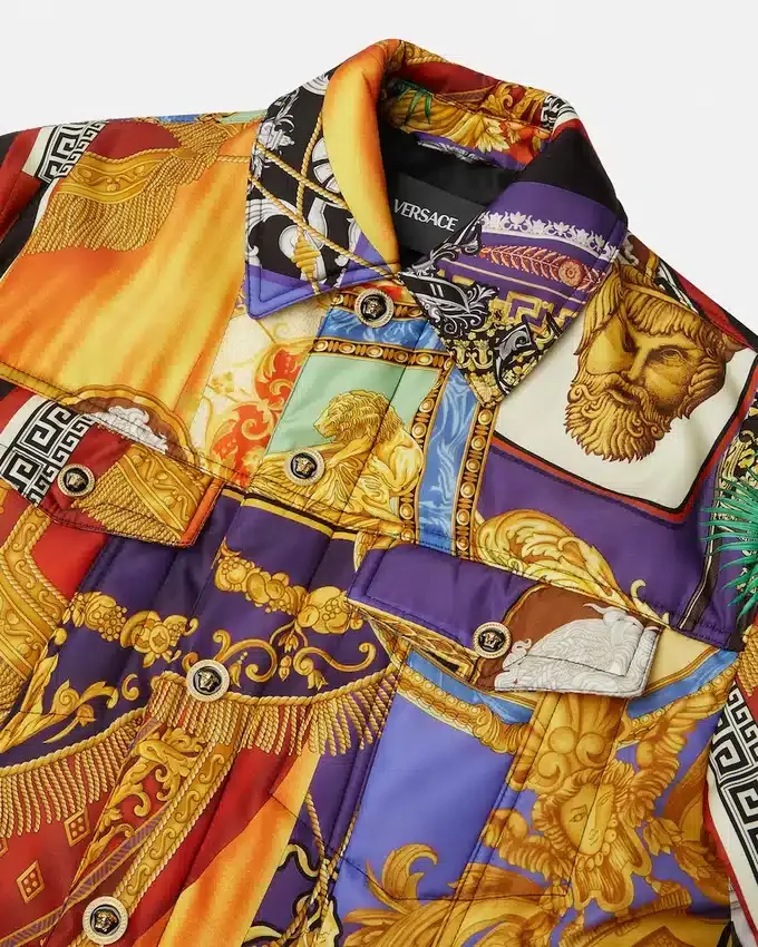 Printed Light Padded Jacket Printed Light Padded Jacket