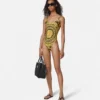 Printed Nylon-Blend One-Piece Swimsuit