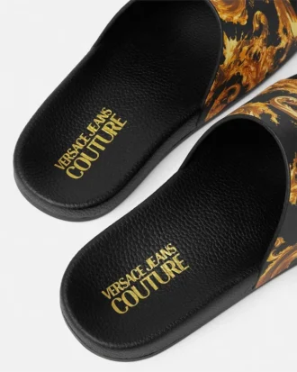 Printed Rubber Shelly Sliders