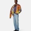 Printed Silk Knit Shirt Printed Silk Knit Shirt