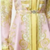 Printed Silk Twill Mini Shirt Dress Printed Silk Twill Mini Shirt Dress