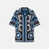 Printed Silk Twill Regular Shirt Printed Silk Twill Regular Shirt