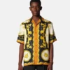 Printed Silk Twill Regular Shirt Printed Silk Twill Regular Shirt