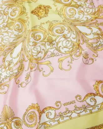 Printed Silk Twill Scarf 90 cm Printed Silk Twill Scarf 90 cm
