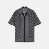 Printed Silk Twill Slim Shirt Printed Silk Twill Slim Shirt