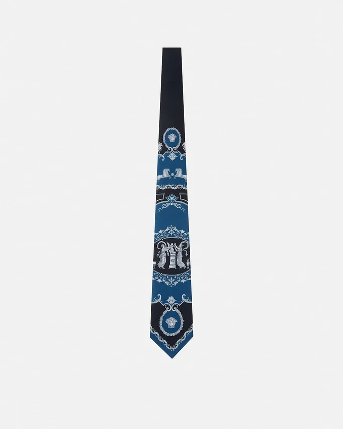Printed Silk Twill Tie Printed Silk Twill Tie