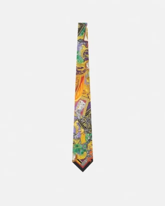 Printed Silk Twill Tie Printed Silk Twill Tie