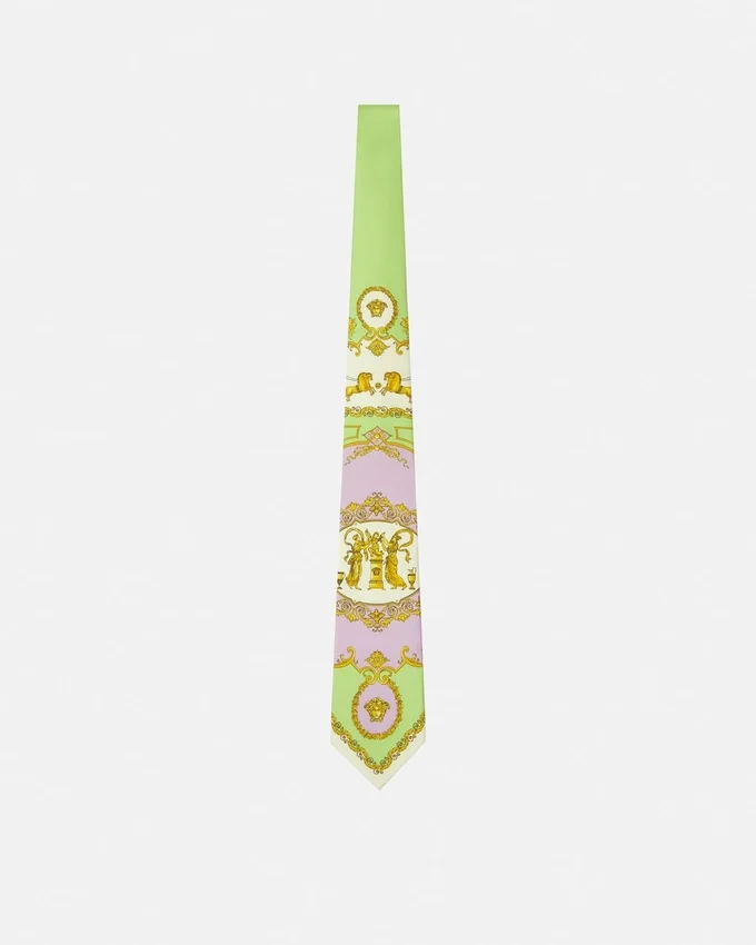 Printed Silk Twill Tie Printed Silk Twill Tie