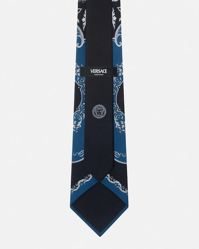 Printed Silk Twill Tie Printed Silk Twill Tie