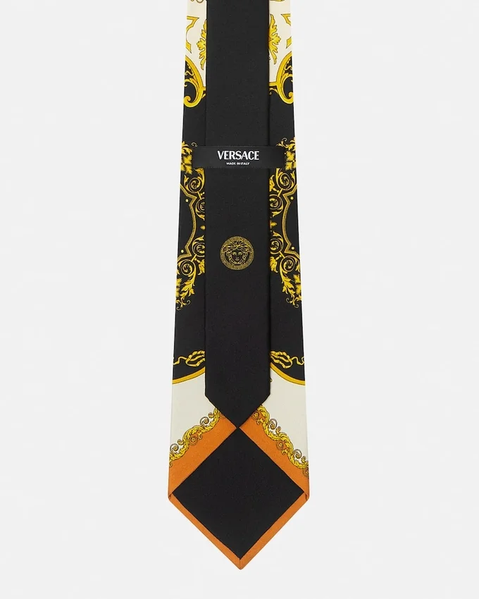 Printed Silk Twill Tie Printed Silk Twill Tie