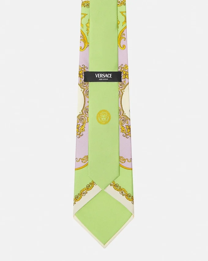 Printed Silk Twill Tie Printed Silk Twill Tie