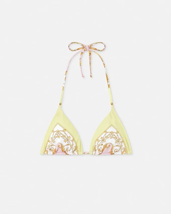 Printed Triangle Bikini Top Printed Triangle Bikini Top