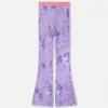 Printed Viscose Flared Leggings