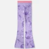 Printed Viscose Flared Leggings