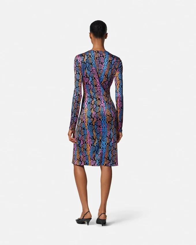 Printed Viscose-Jersey Midi Dress Printed Viscose-Jersey Midi Dress
