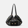 Protea Embellished Nappa Shoulder Bag Protea Embellished Nappa Shoulder Bag