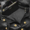 Protea Embellished Nappa Shoulder Bag Protea Embellished Nappa Shoulder Bag