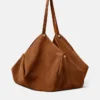 Protea Large Suede Shoulder Bag